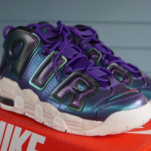 New Nike Air More Uptempo GS Size 6.5Y [922845-500] - Picture 4 of 7